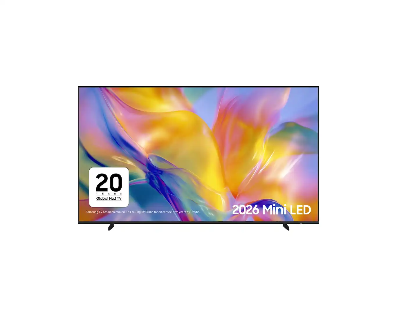 טלוויזיה Samsung UE100M90H ‏100 אינץ׳ Mini LED 4K Vision AI בגוון שחור טיטאני – מבט קדמי