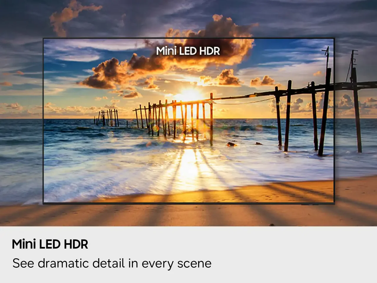 טכנולוגיית Mini LED HDR בטלוויזיית Samsung UE50M70H 50 אינץ׳ טכנולוגיית Mini LED HDR בטלוויזיית Samsung UE50M70H 50 אינץ׳