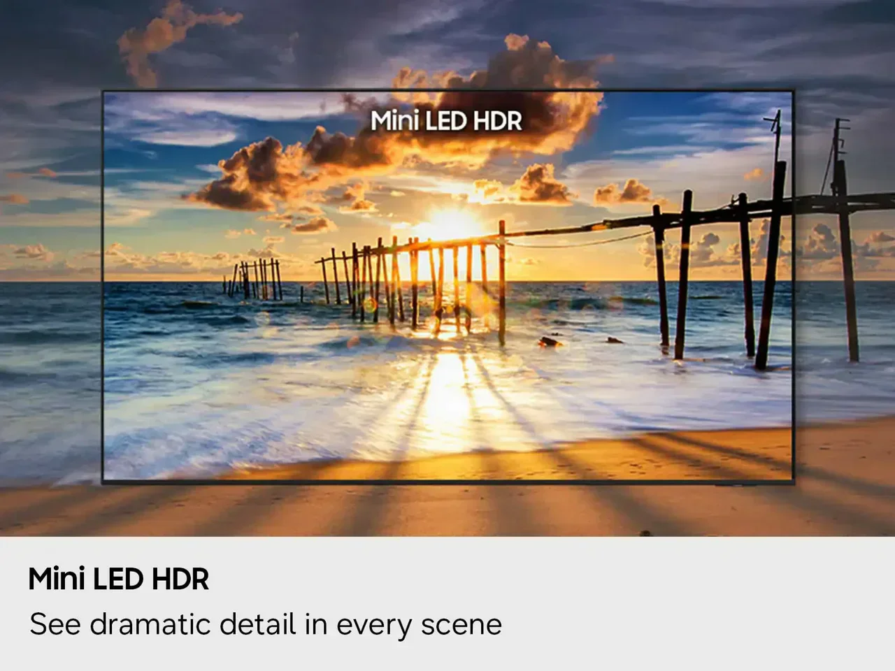 טכנולוגיית Mini LED HDR בטלוויזיית Samsung UE85M70H 85 אינץ׳ טכנולוגיית Mini LED HDR בטלוויזיית Samsung UE85M70H 85 אינץ׳