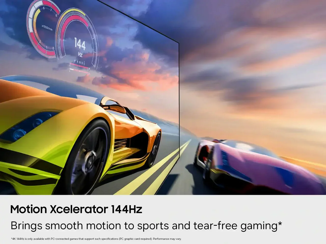 Motion Xcelerator 144Hz - Samsung UE85M80H Motion Xcelerator 144Hz בטלוויזיית Samsung 85 אינץ׳ דגם UE85M80H