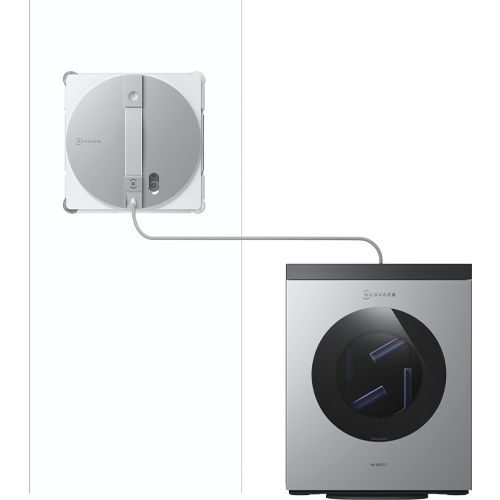 מערכת ריסוס חכמה WINBOT W3 OMNI מערכת ריסוס חכמה ECOVACS WINBOT W3 OMNI לניקוי חלונות ולפירוק לכלוך