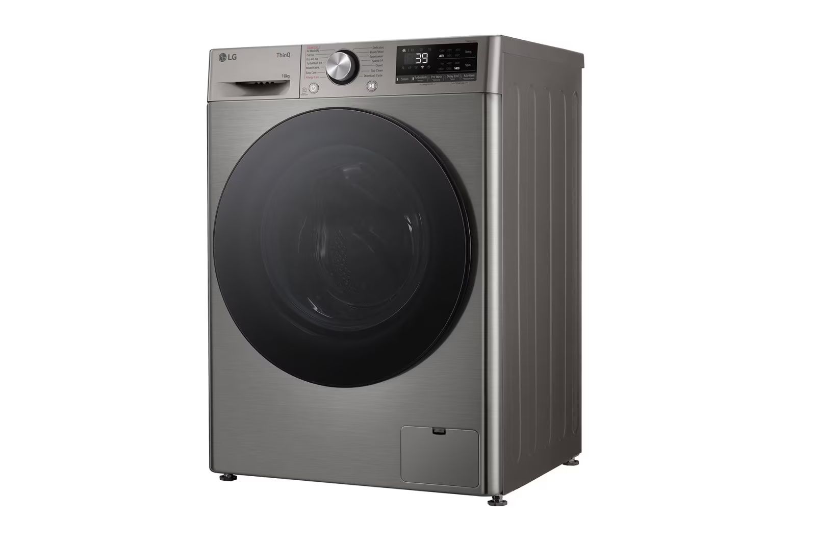 מכונת כביסה LG WF10214GBB, מבט צידי