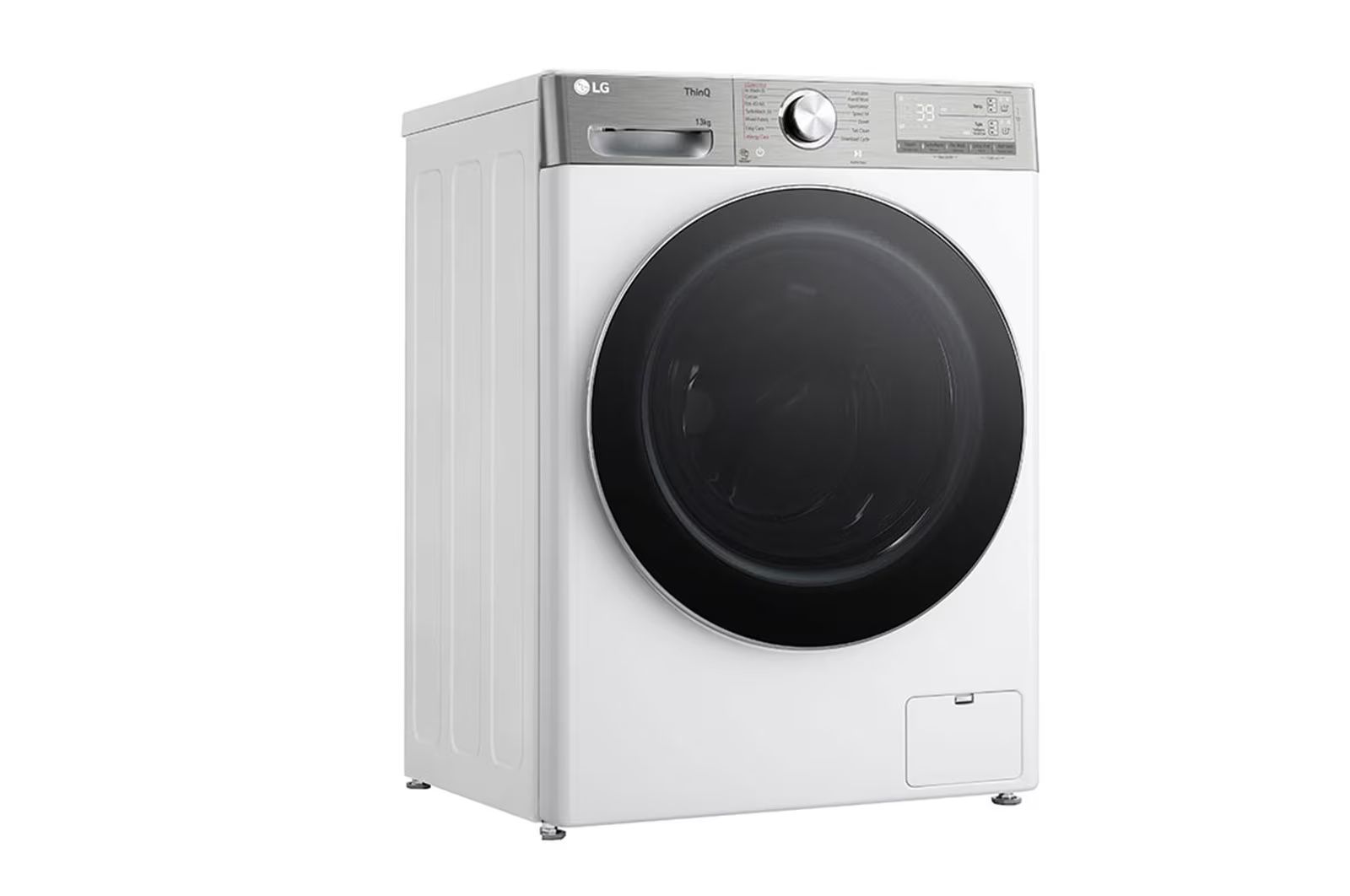 מכונת כביסה LG WF13314WBC מבט צידי