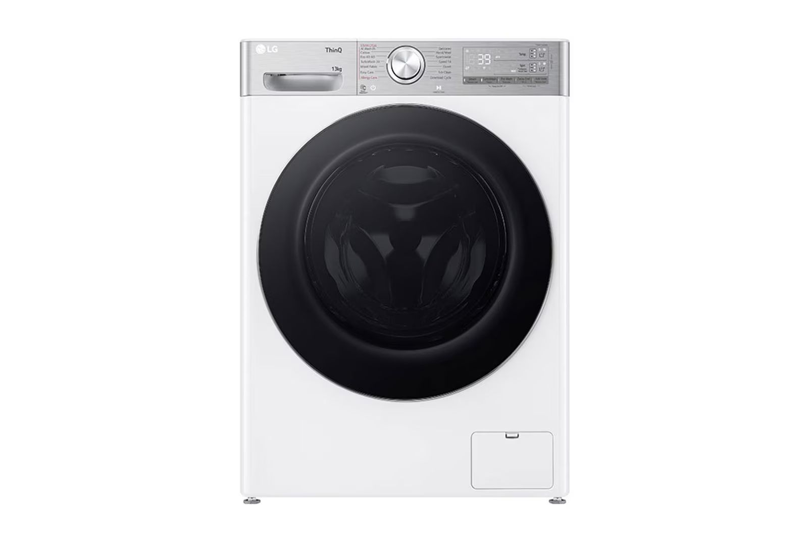 מכונת כביסה LG WF13314WBC - מבט חזיתי