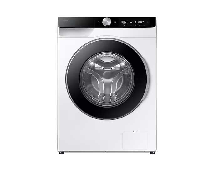 מכונת כביסה Samsung WW90DG6U95LKKJ לבנה 9 קג עם AI Wash ו-AI Ecobubble