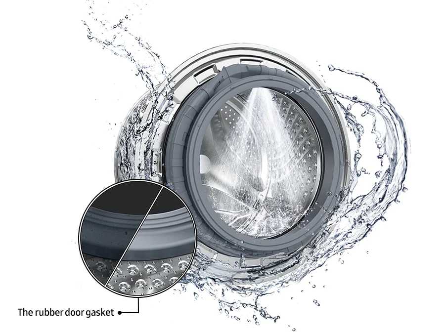 טכנולוגיית AI Ecobubble במכונת כביסה Samsung