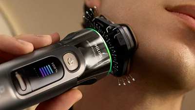ראשי גילוח קומפקטיים וגמישים Philips XP9402/31 לדיוק בצוואר ומתחת לאף
