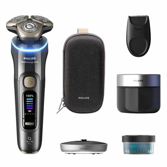 מכונת גילוח Philips i9000 Prestige Ultra XP9402/31 לשימוש רטוב ויבש