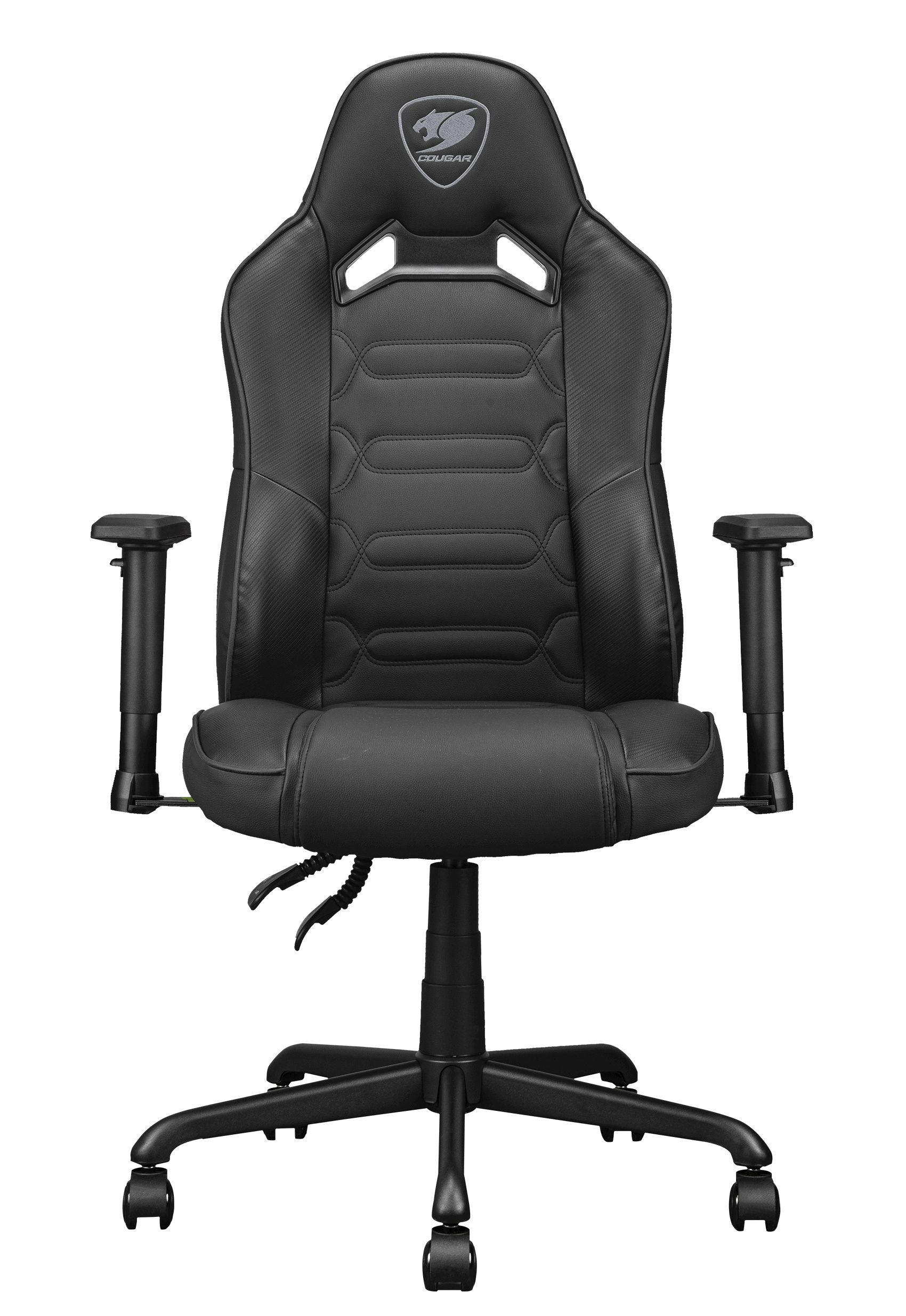 כיסא גיימינג COUGAR FUSION S BLACK במבט פרונטלי יוקרתי