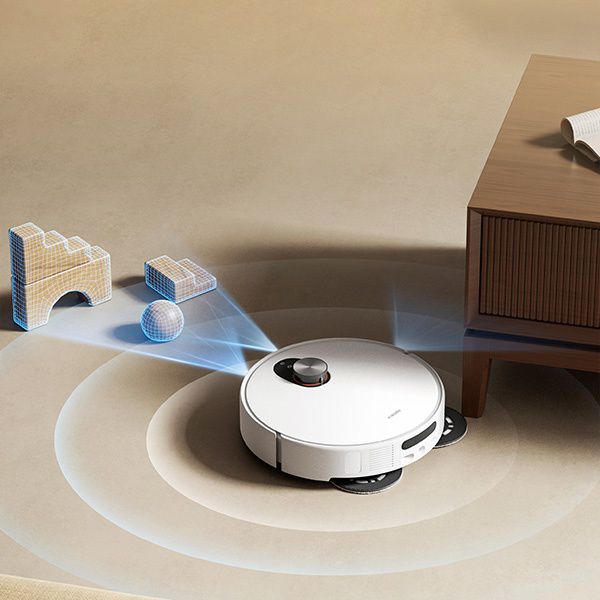 S-Cross obstacle avoidance Xiaomi Robot Vacuum 5 מערכת S-Cross לזיהוי מכשולים Xiaomi Robot Vacuum 5