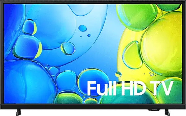 Samsung UE43F6000F 43 inch Full HD Smart TV טלוויזיה חכמה Samsung UE43F6000F בגודל 43 אינץ Full HD עם HDR ו-Tizen OS