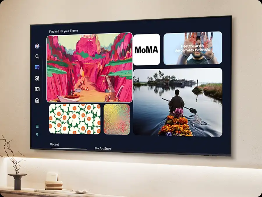 Samsung QE43Q7F –&nbsp;מעמד מתכוונן מתקדם