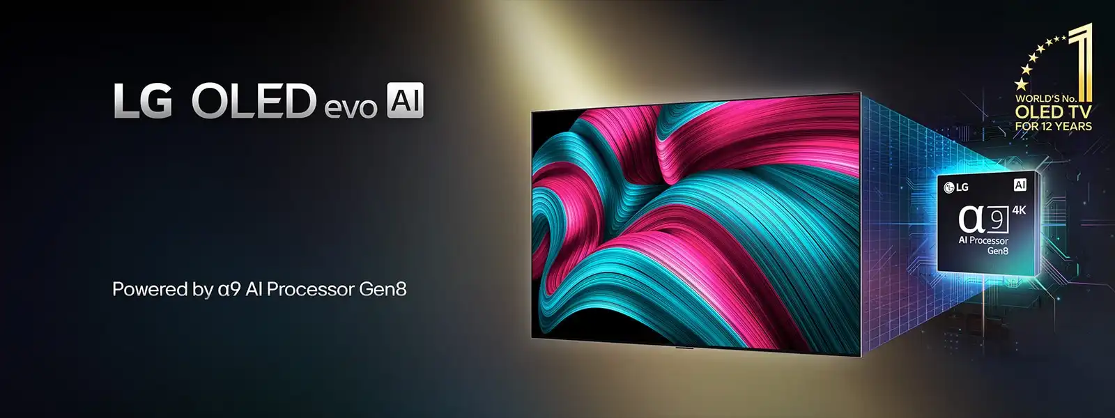 LG OLED C5 לראות כל פרט בהיר או כהה LG OLED48C56LA C5 מציגה פרטים מדויקים גם בצבעים בהירים וגם באזורים כהים בזכות OLED evo AI