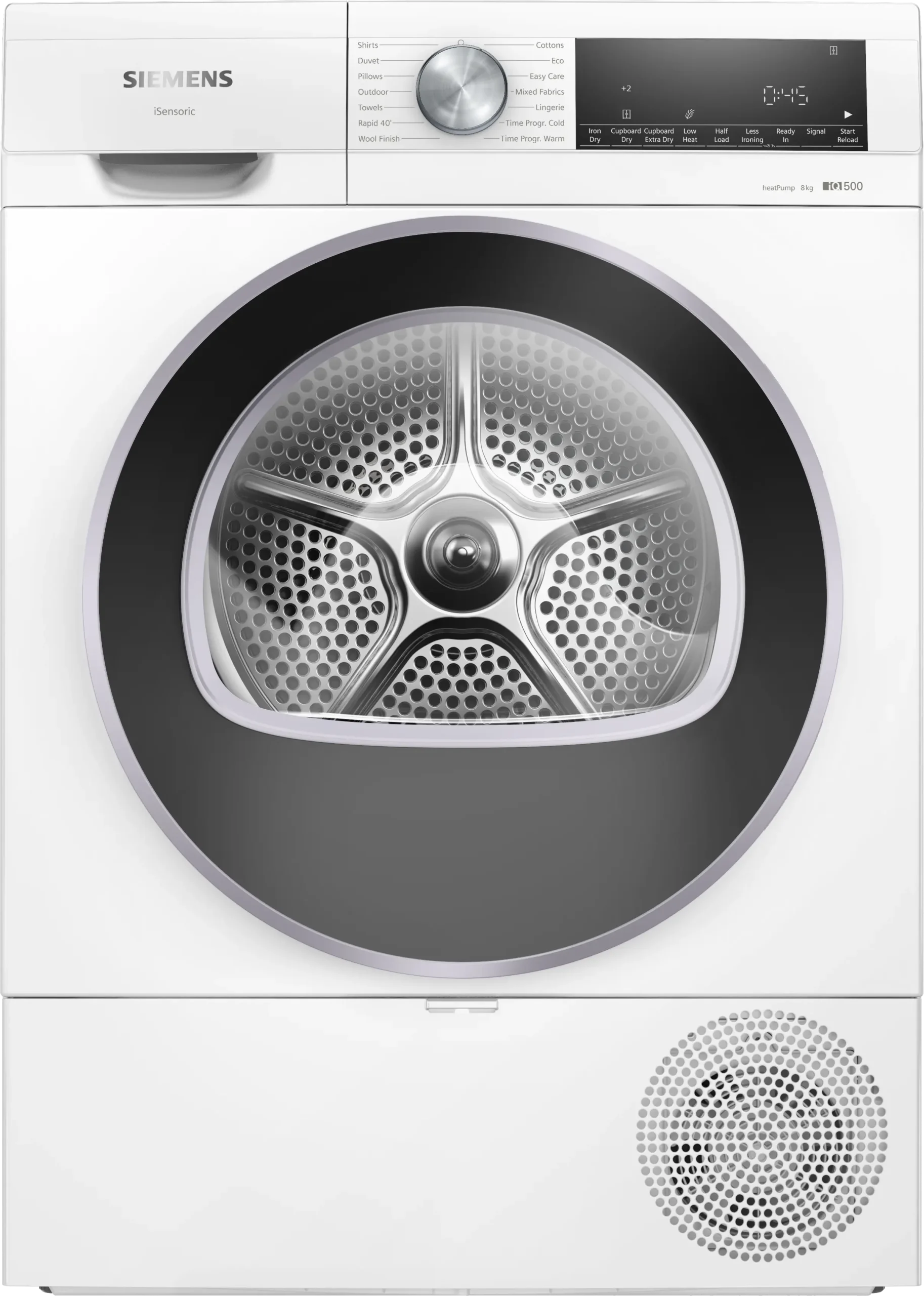 מייבש כביסה Siemens WQ32G28IL 8 קג עם משאבת חום מייבש כביסה Siemens WQ32G28IL 8 קג עם משאבת חום מבט חזיתי