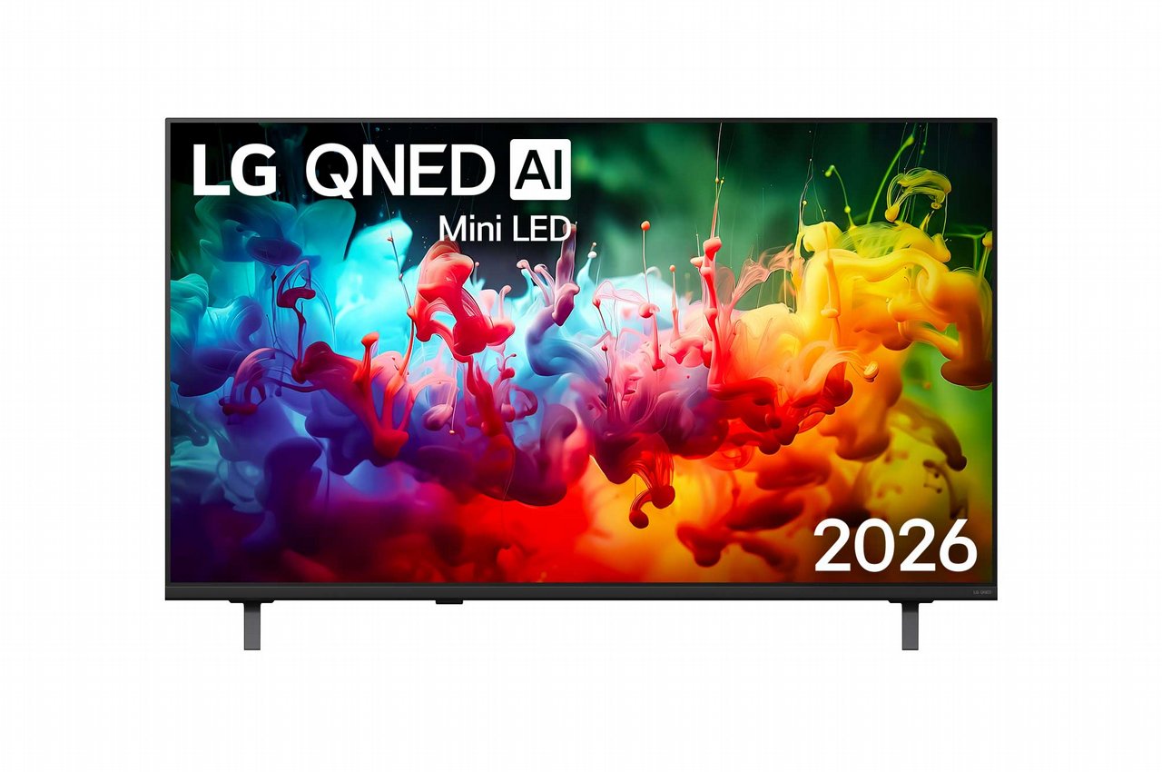 LG QNED AI Mini LED 43QNED70B6T טלוויזיה חכמה LG QNED Mini LED בגודל 43 אינץ' דגם 43QNED70B6T