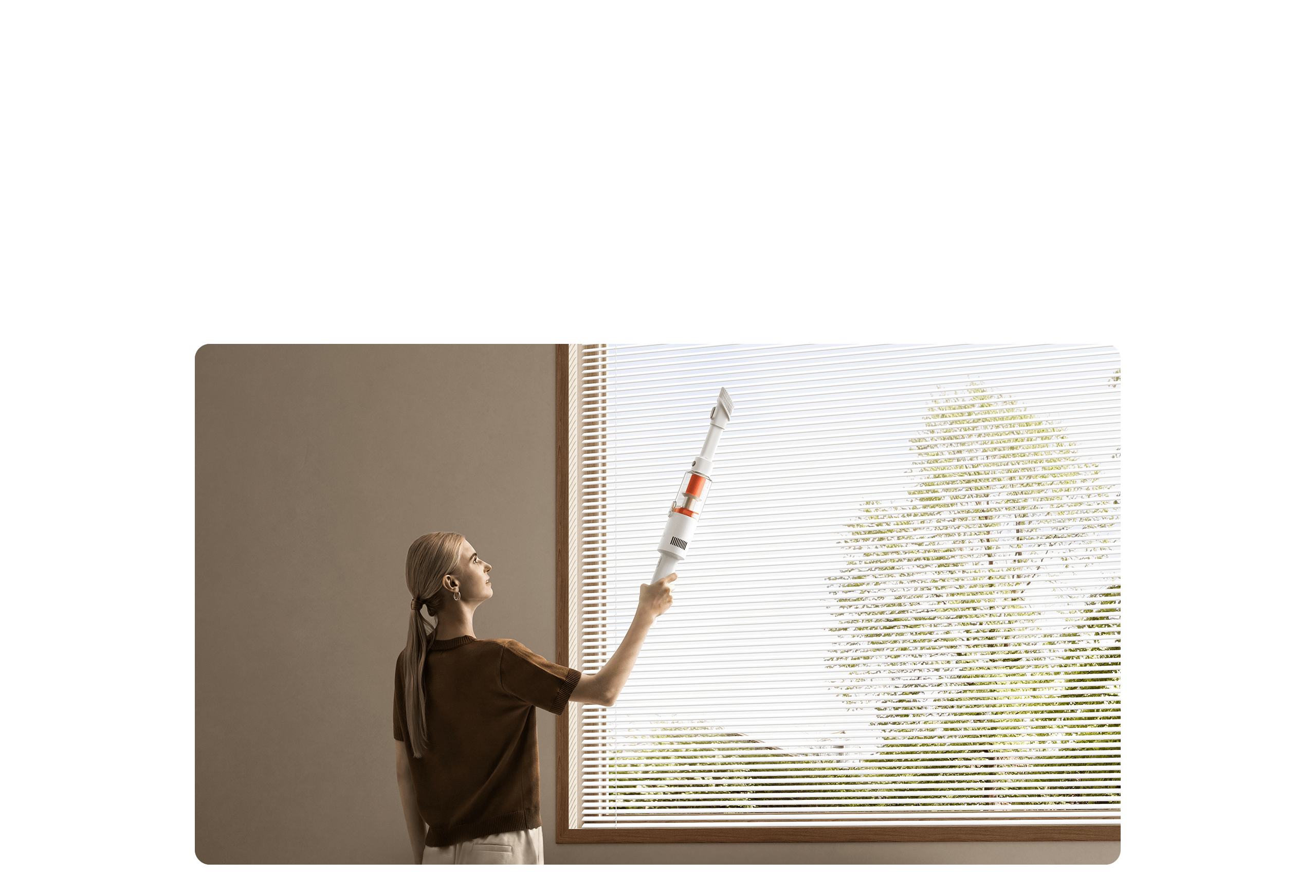 ניקוי אזורים גבוהים עם Xiaomi Vacuum Cleaner P30
