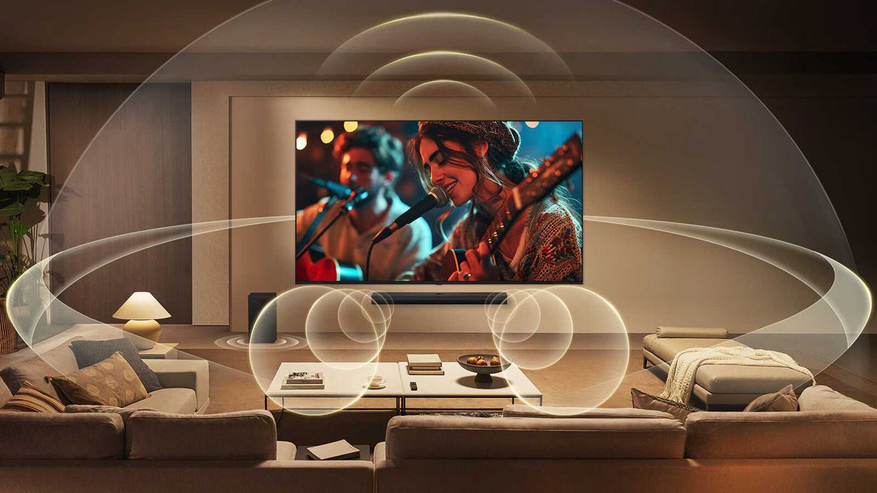 LG 65QNED84B6T – WOW Orchestra טלוויזיית LG QNED evo AI Mini LED 65 אינץ׳ דגם 65QNED84B6T – WOW Orchestra