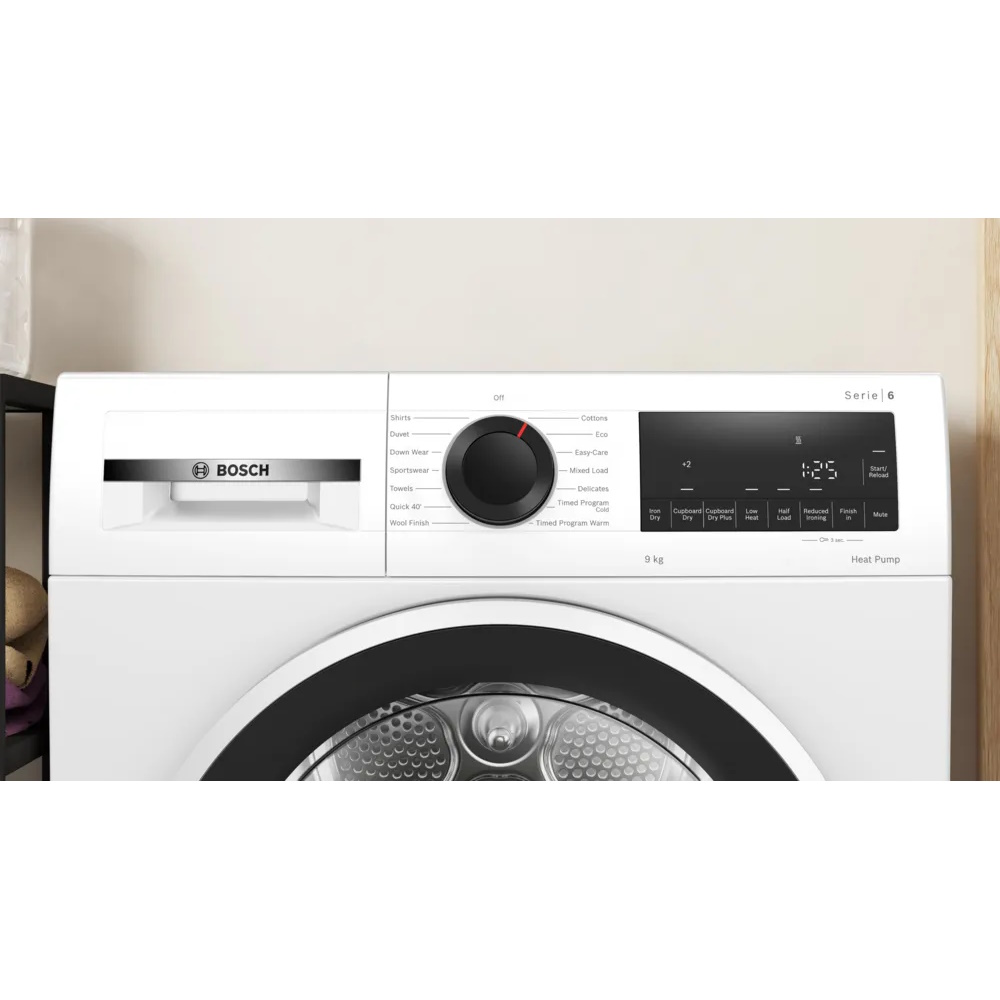 תוכניות ייבוש Bosch WQG2328IL תוכניות ייבוש במייבש Bosch WQG2328IL Serie 6