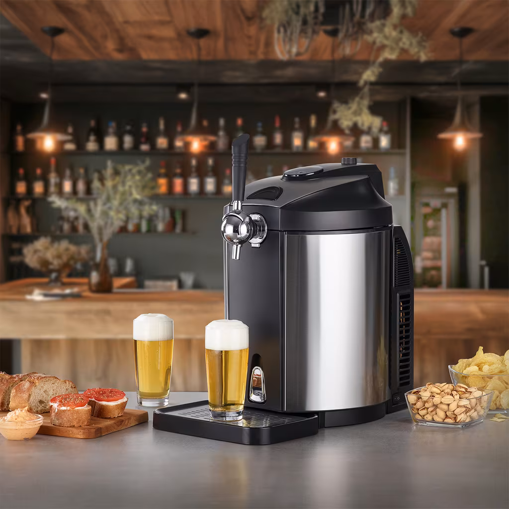 CASO BeerMaster עם כוסות בירה באווירת בר