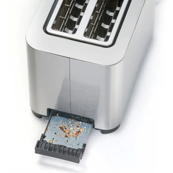CASO Classico T2 Duo – מגש פירורים נשלף מגש פירורים נשלף במצנם CASO Classico T2 Duo