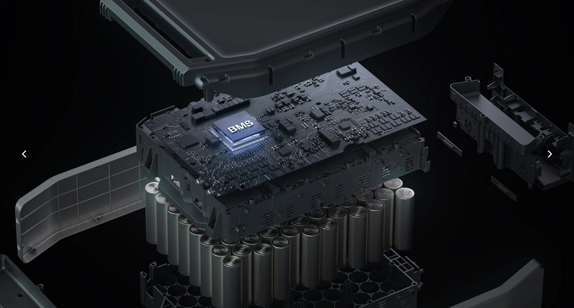 מערכת BMS מתקדמת EcoFlow DELTA Pro Ultra מערכת ניהול סוללה BMS ב־EcoFlow DELTA Pro Ultra