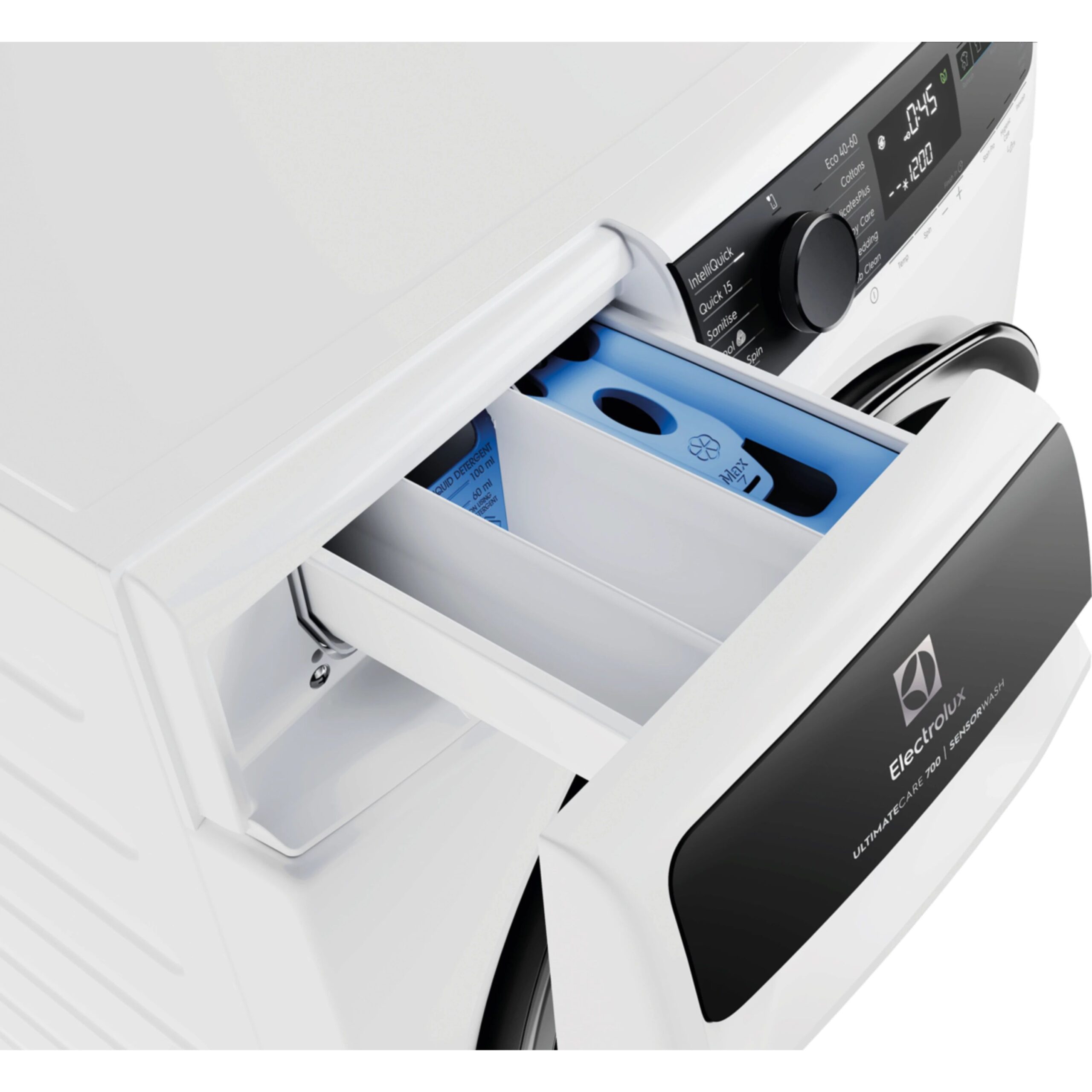 Electrolux EWF1143R7WC – SensorWash עם חיישני AI להסרת 53 כתמים בדיוק Electrolux EWF1143R7WC – המחשת SensorWash עם חיישני AI להסרת 53 כתמים