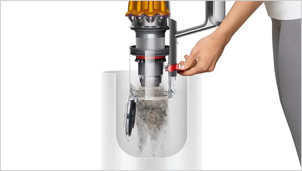 ריקון מכל Dyson V12 Detect Slim