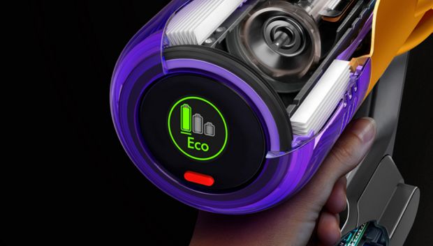 צג LCD בשואב Dyson V12 Detect Slim Absolute SV46