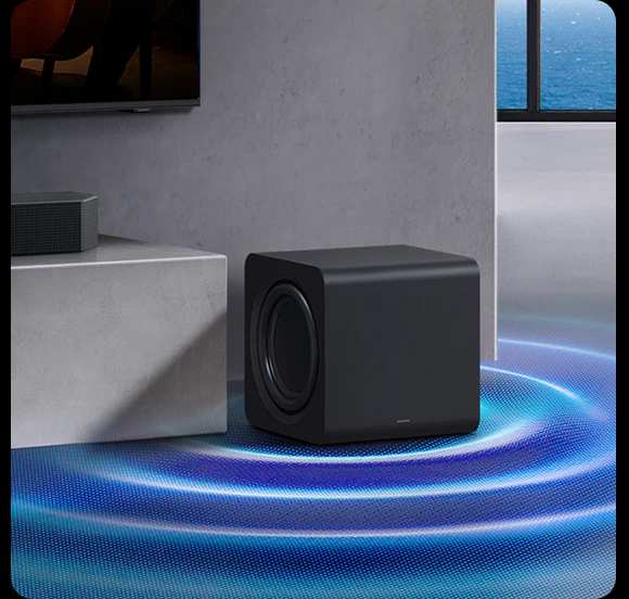 Samsung HW-Q930H סאב וופר ומצב Moderate Bass סאב וופר Samsung HW-Q930H לבס עשיר עם אפשרות Moderate Bass לצפייה בשעות הלילה