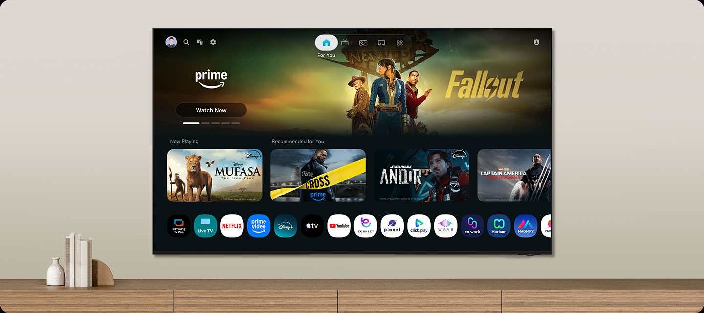 Samsung MRE55R85H 55 אינץ׳ – One UI Tizen