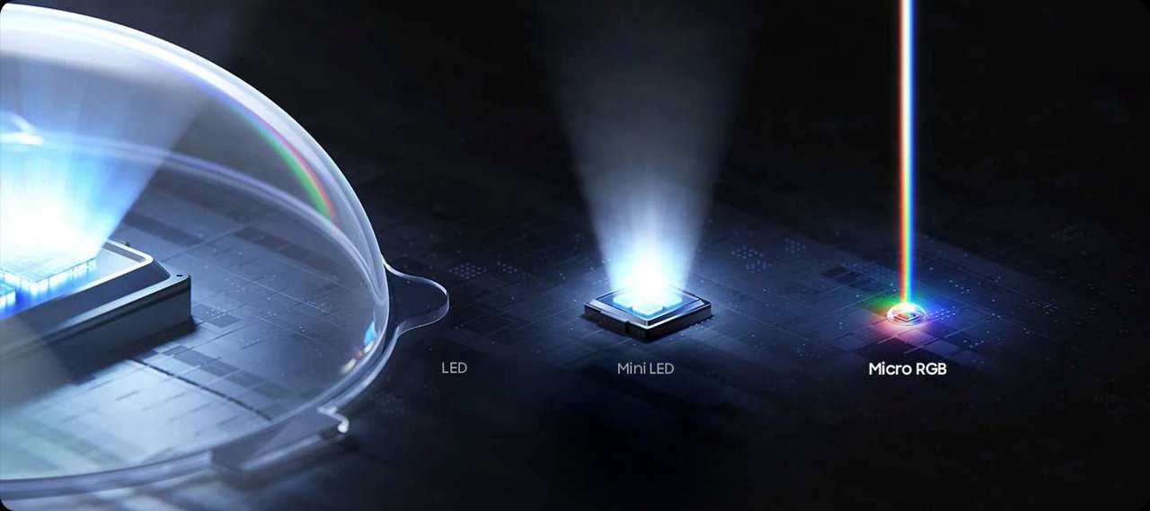 Samsung MRE65R85H 65 אינץ׳ – טכנולוגיית Micro RGB