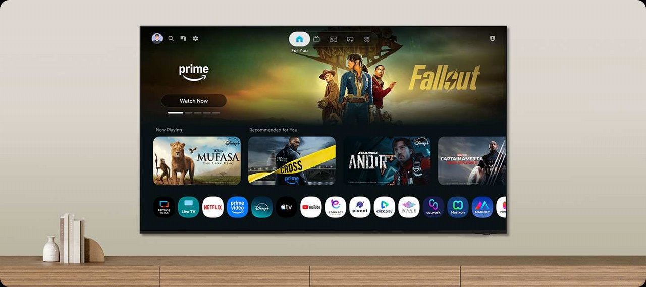 Samsung MRE65R85H 65 אינץ׳ – One UI Tizen