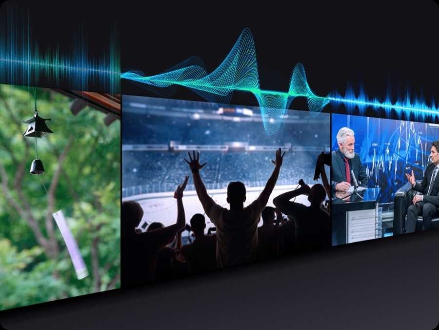 Dolby Atmos בטלוויזיית Samsung MRE85R95H Micro RGB 85 אינץ'