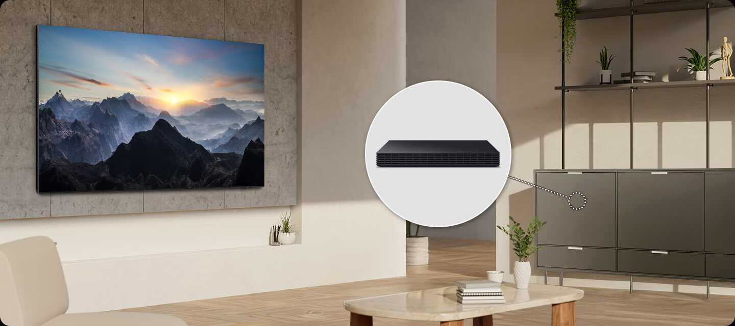 Wireless One Connect Samsung QE85QN990H Wireless One Connect בטלוויזיה Samsung QE85QN990H