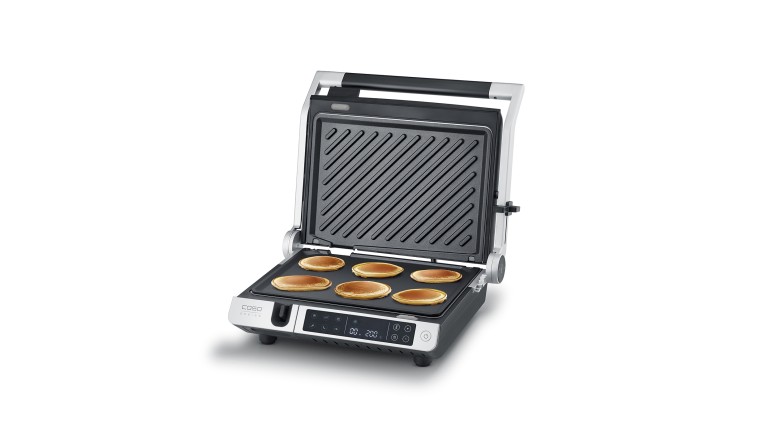 פלטה חלקה להכנת פנקייקים ב-CASO SteakMaster Pro