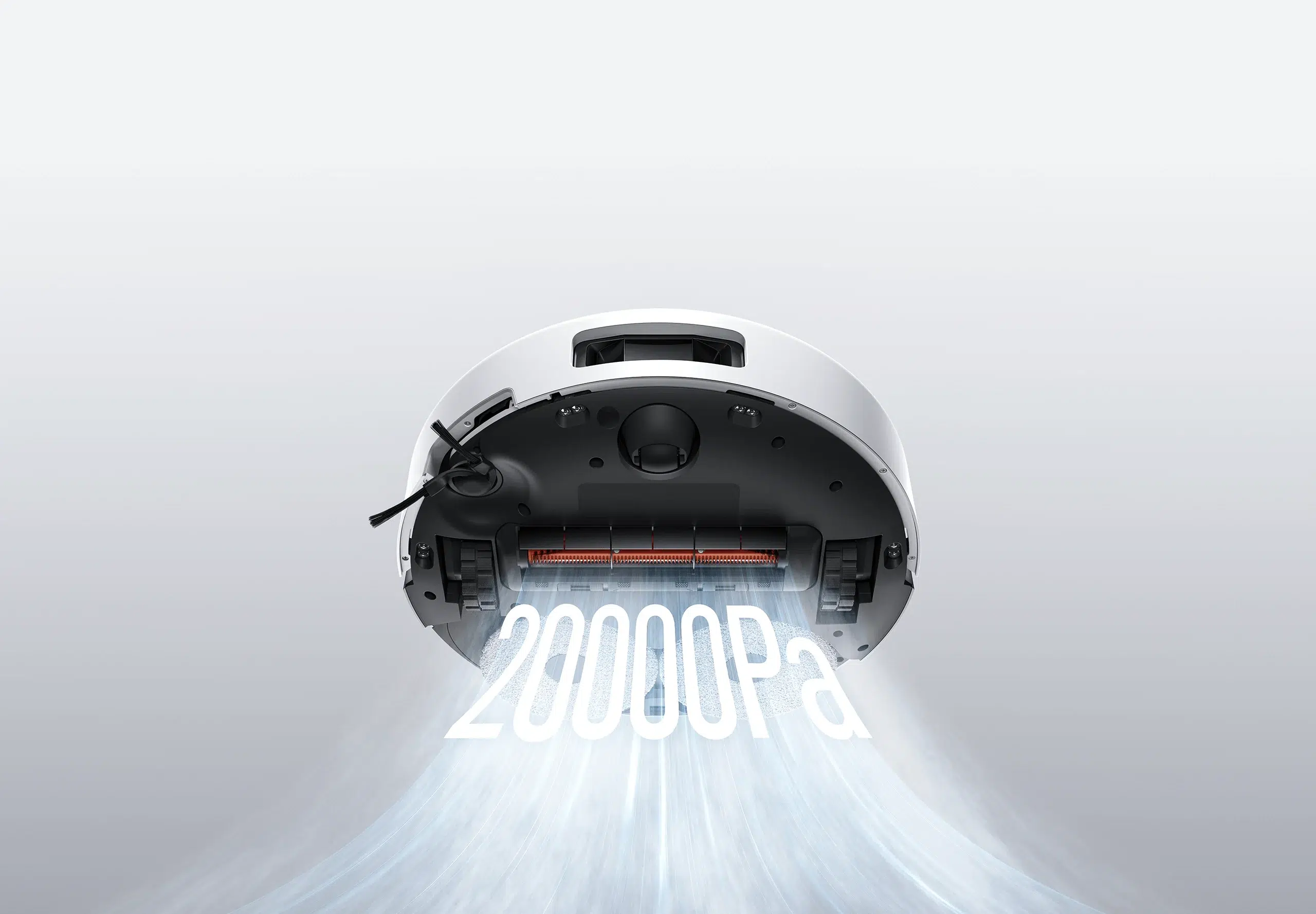 Xiaomi Robot Vacuum 5 - עוצמת שאיבה 20000Pa עוצמת שאיבה עד 20000Pa בשואב Xiaomi Robot Vacuum 5