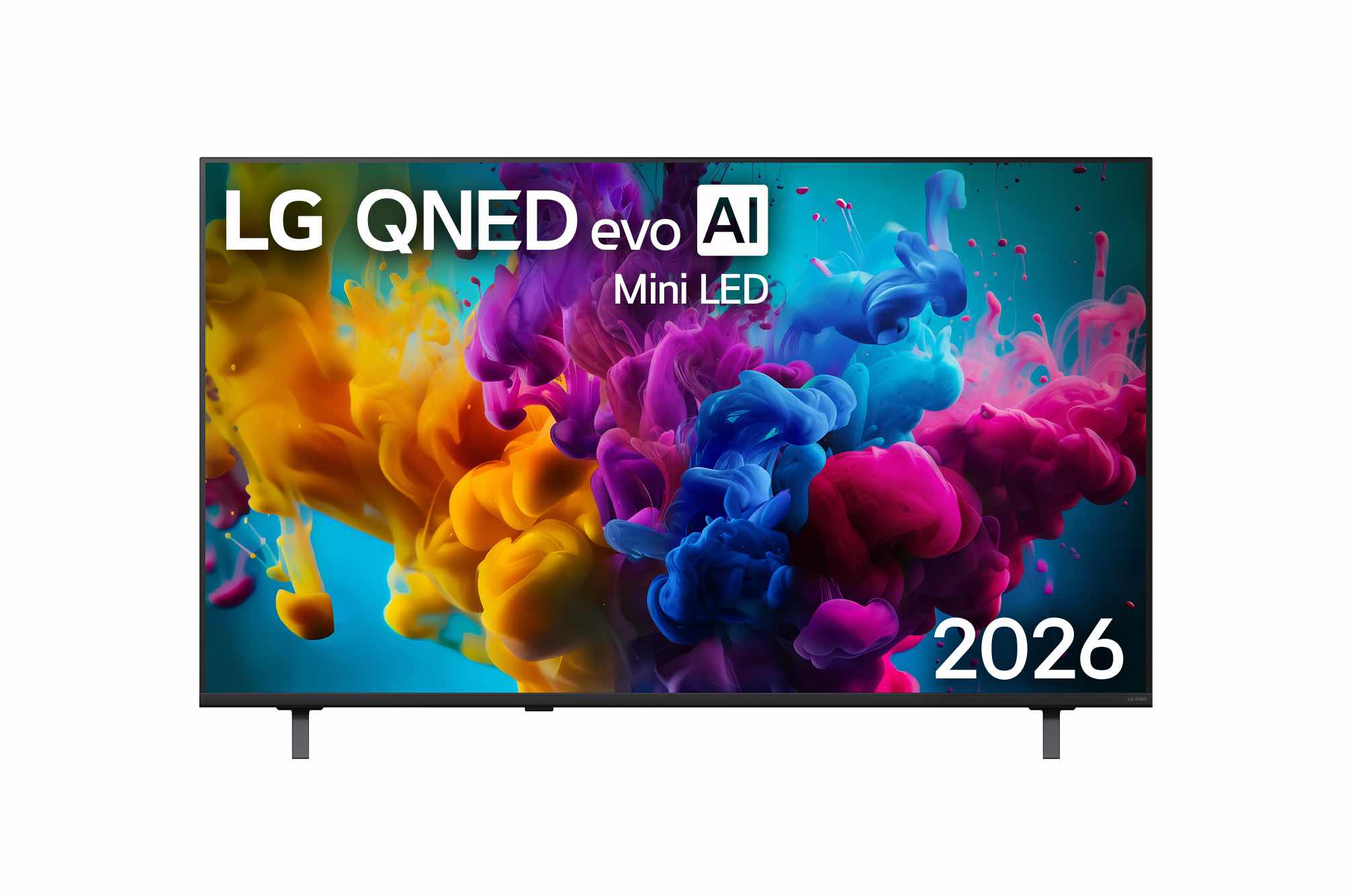 תמונת סדרת LG QNED evo QNED8M להמחשת עיצוב טלוויזיית 65QNED8MB6T בגודל 65 אינץ׳