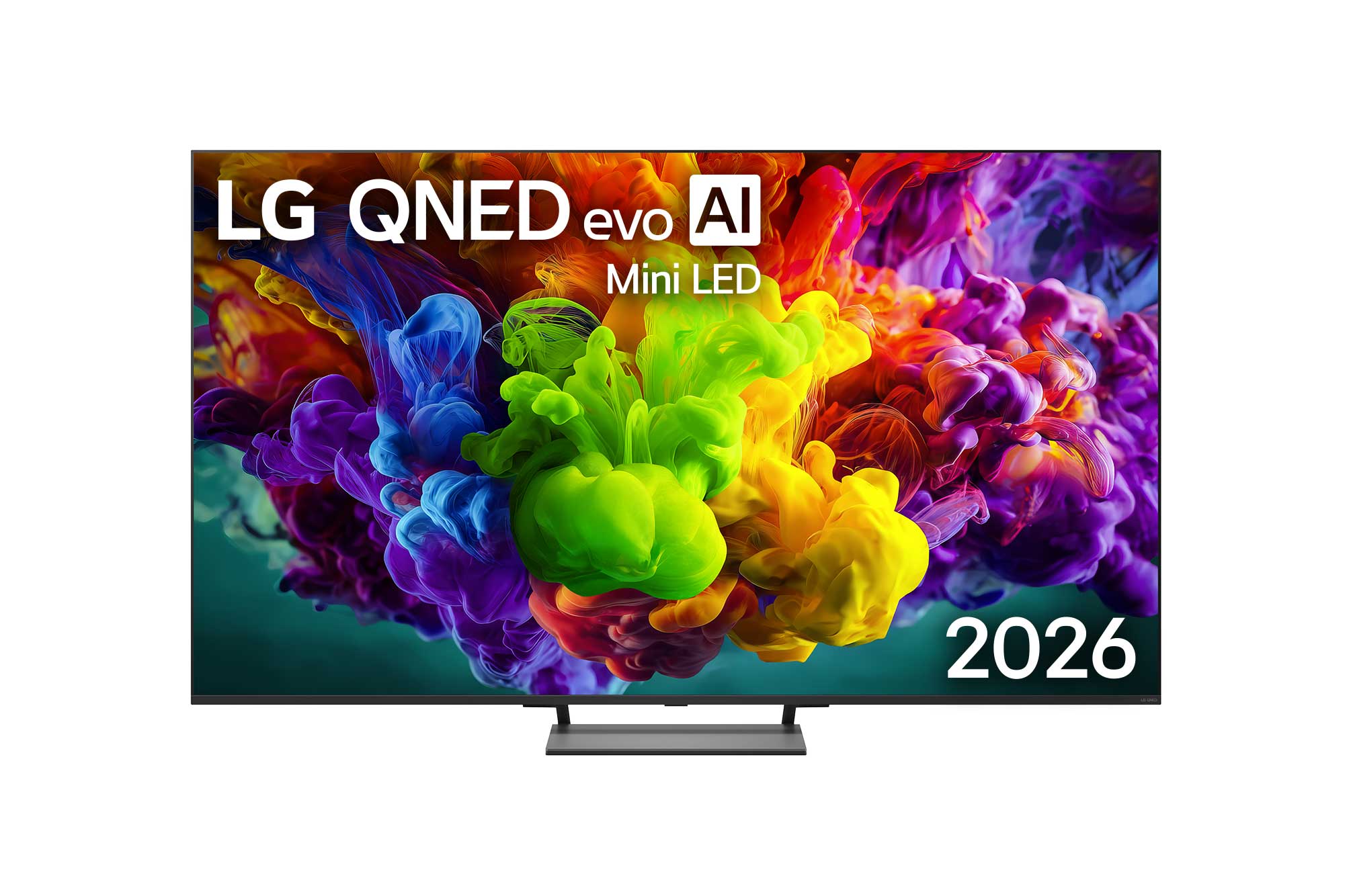 טלוויזיית LG QNED evo AI Mini LED בגודל 65 אינץ׳, דגם 65QNED93B6A