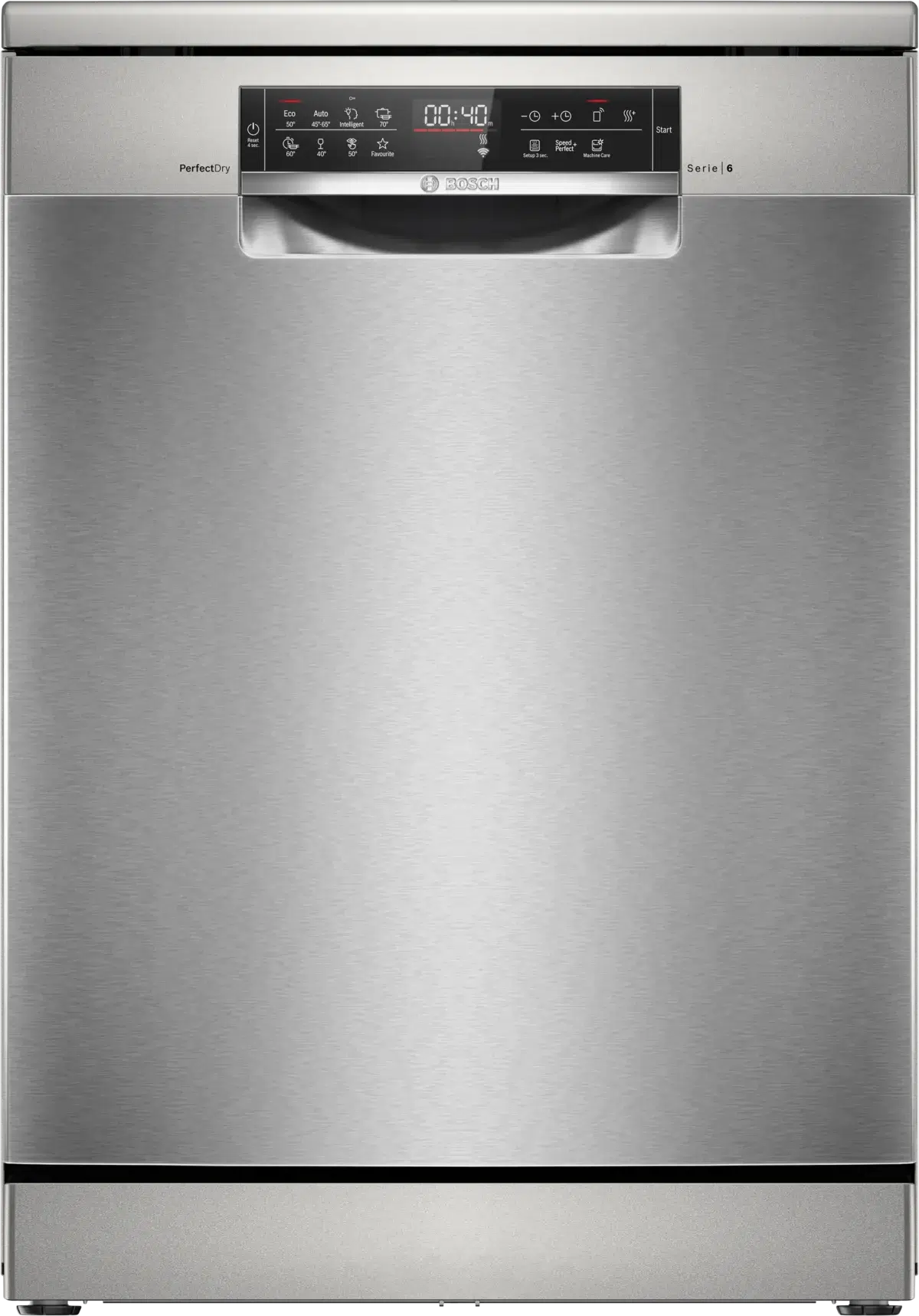 מדיח כלים Bosch SMS6ZCI16E סדרה 6 בגימור נירוסטה נגד טביעות אצבע