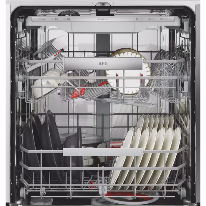 פנים מדיח AEG ABF8433SBM עם כלים