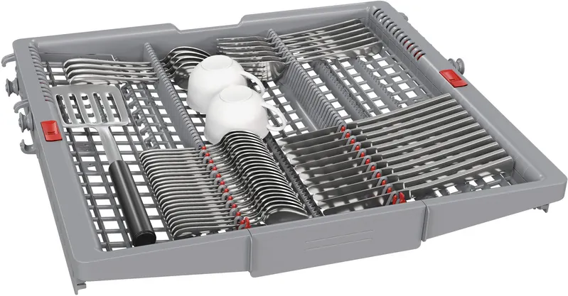 VarioDrawer Pro – מגירת הסכו״ם העליונה מגירת VarioDrawer Pro עם סכו״ם וכוסות קטנות