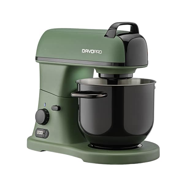 מיקסר DAVO PRO DSM5746 Miláno בצבע בזיליקו עם קערה שחורה ובורר מהירות מיקסר DAVO PRO DSM5746 Miláno בצבע בזיליקו עם קערה שחורה ובורר מהירות