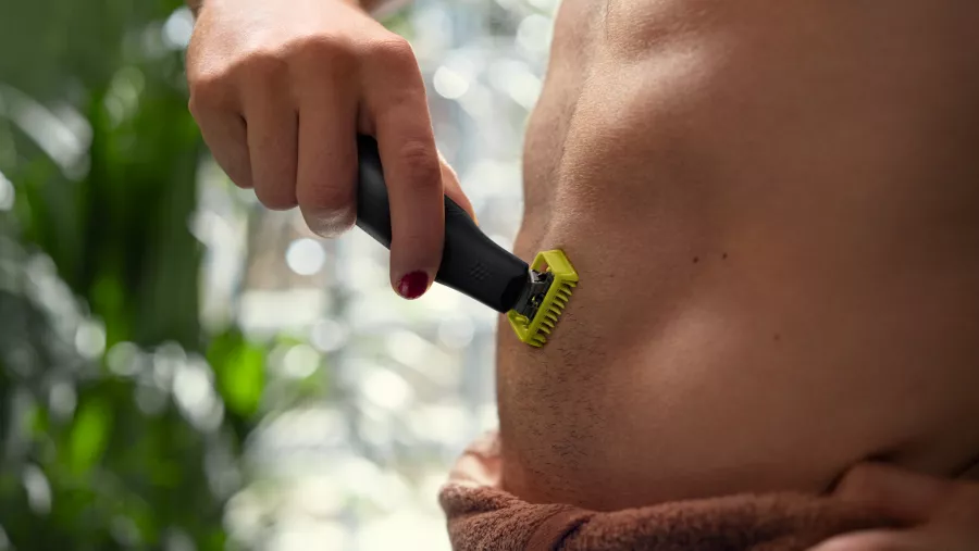 מסרק גוף בחיבור Click-on למכשיר Philips OneBlade