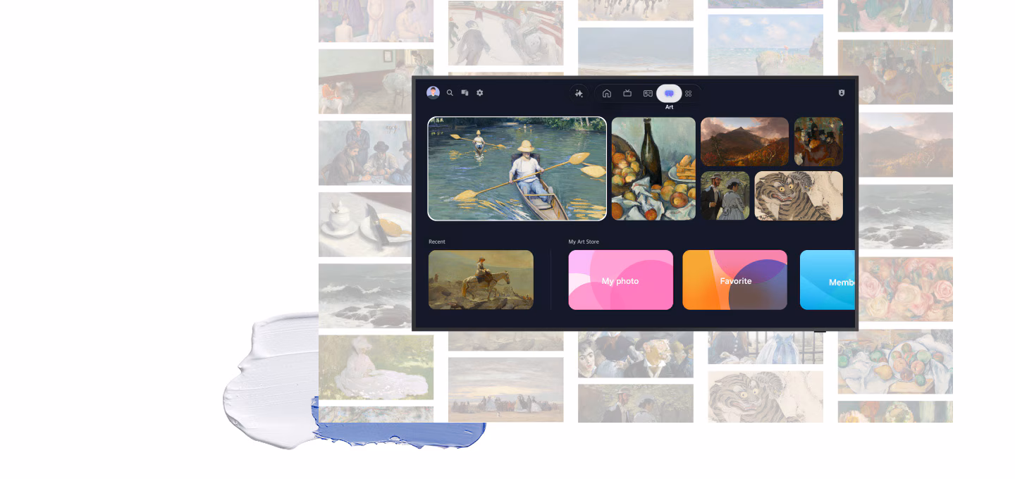 גלריית Samsung Art Store ומבחר יצירות אומנות